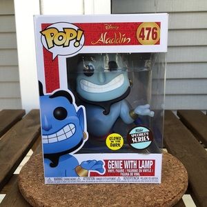 Disney Funko Pop GITD Genie with lamp
